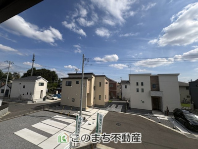 【展望】 | ワイウッドコート栃木市大平町富田第1期　3号棟