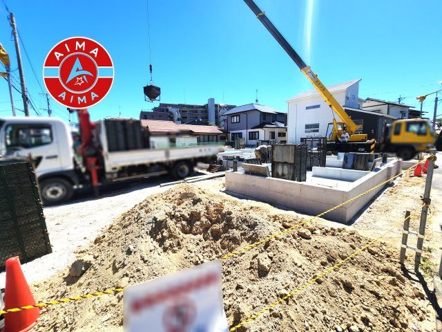 古賀市今の庄1丁目第4-3棟（3号棟）の外観|デザイン性のある外観です。