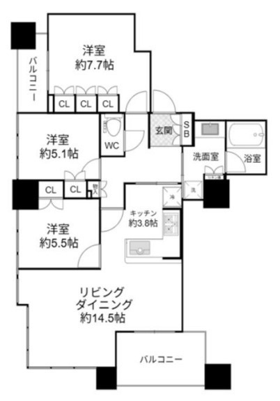 エルザグレースタワー大阪同心
