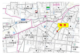 よかタウン／南区八分字町6期／1号棟の地図