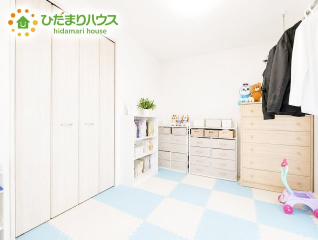 いわき市平豊間字柳町　中古戸建の和室|小さなお子さまのいる方におすすめ！リビング横の和室でお子様が遊んでる様子も確認できます(^^)/