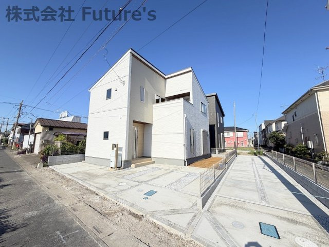 三郷市新和4丁目　新築戸建　全2棟　1号棟の外観|「三郷中央」駅バス11分『一本木橋』停歩2分