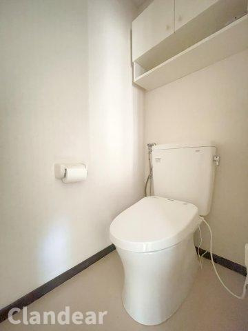 トーワ立石マンションＡ棟のトイレ|ドキドキの新生活も、安心してスタート。ぴったりの住まいを見つけませんか？クランディアが一緒に住まい選びをサポートします‼　まずは、お気軽にお問合せください　＃クランディア