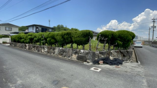 飯塚市柏の森　土地の外観