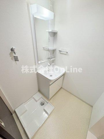 yumaison westの洗面所
