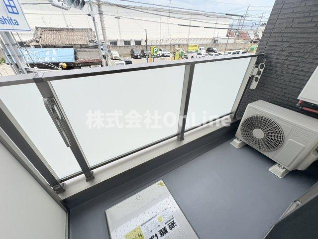 yumaison westのバルコニー