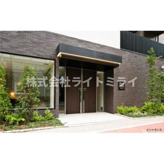 パークアクシス上野松が谷のエントランス| 