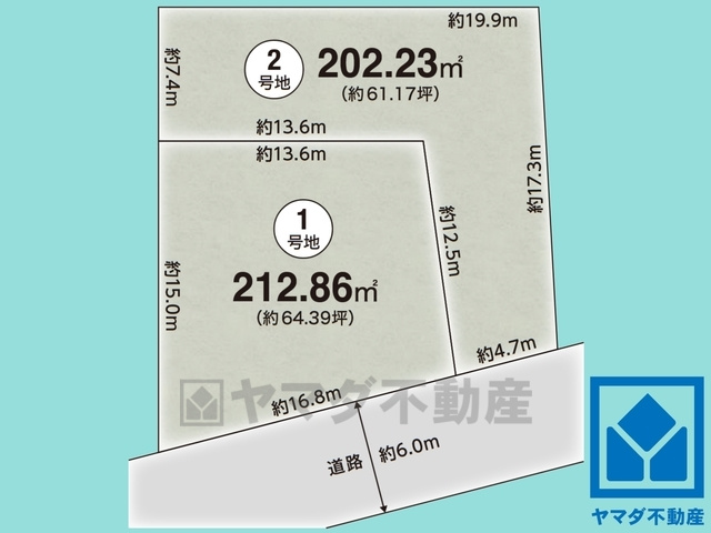 西宮市柏堂西町　2号地の土地図