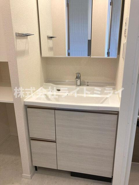 パークアクシス新御徒町Ｅａｓｔの洗面所|※写真は同タイプ住戸です。 