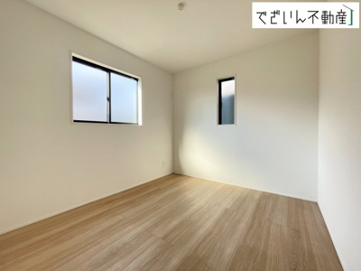 【洋室】 | GRAFARE嵐山町菅谷4期　【平屋】新築住宅 | ≪1号棟≫
現地(2026年8月撮影)