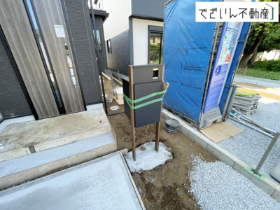 【玄関】 | GRAFARE嵐山町菅谷4期　【平屋】新築住宅 | ≪1号棟≫
現地(2026年8月撮影)