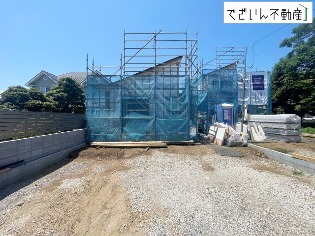 【外観】 | GRAFARE嵐山町菅谷4期　【平屋】新築住宅 | ≪1号棟≫
現地(2026年7月撮影)