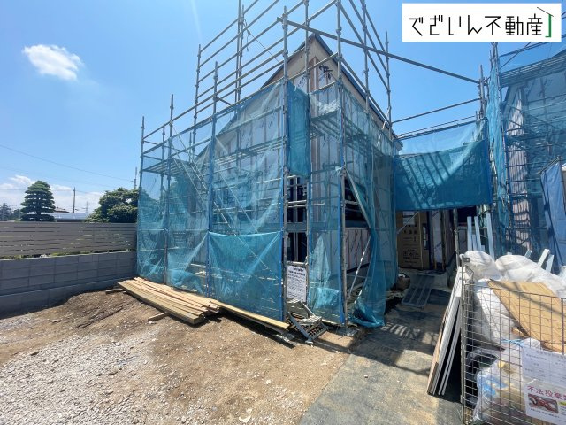 【外観】 | GRAFARE嵐山町菅谷4期　【平屋】新築住宅 | ≪1号棟≫
現地(2026年7月撮影)