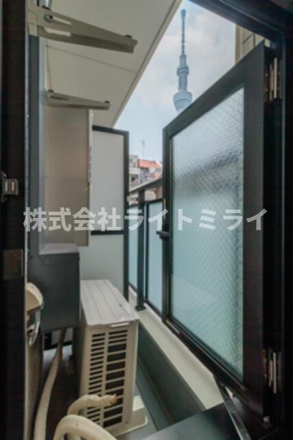 ＴＯＫＹＯ　ＦＬＡＴのバルコニー|※写真は同タイプ住戸です。 