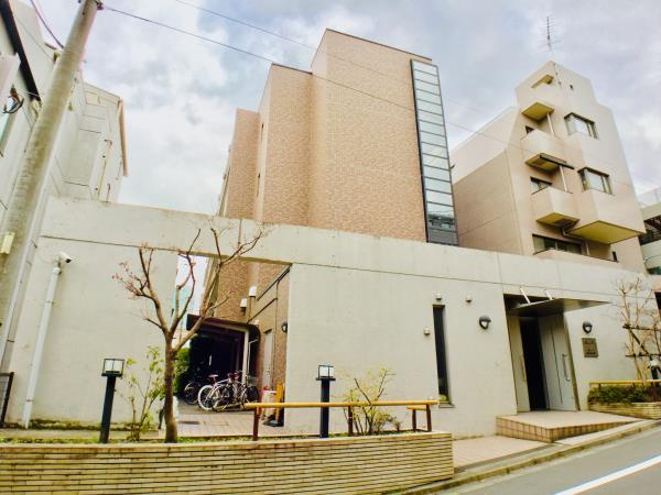 メゾンベール南麻布の外観|おしゃれな外観です