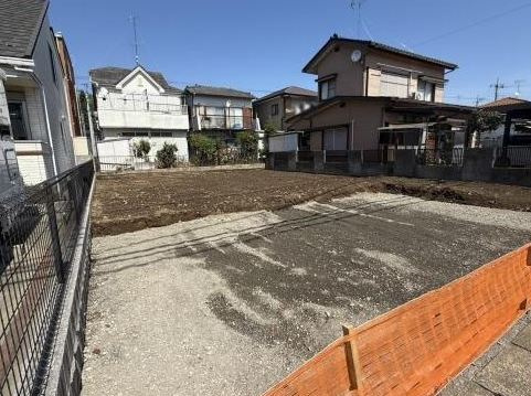 【新築】鶴ヶ島市羽折町新築住宅 全1棟の外観|ゆとりある敷地49.9坪です