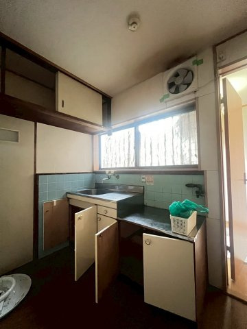小山借家のキッチン