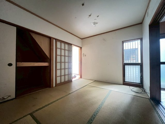 小山借家の寝室