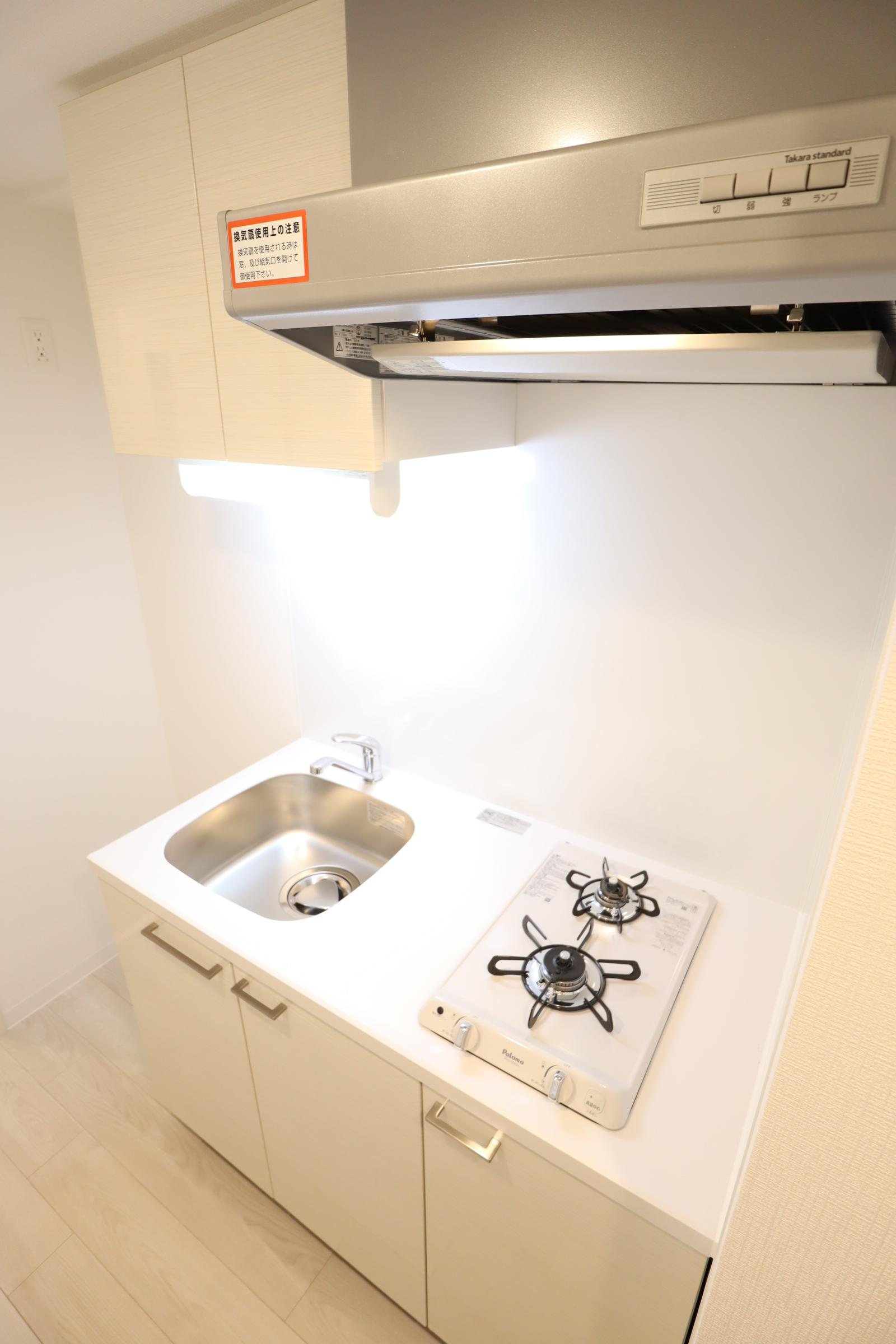 大阪市都島区中野町２丁目の賃貸マンションのキッチン