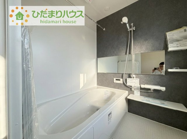 【浴室】 | 土浦市上高津2期　新築戸建　1号棟 | 大人が足を伸ばしても十分な広さ！一人でゆっくりくつろぐ時間も大切です！