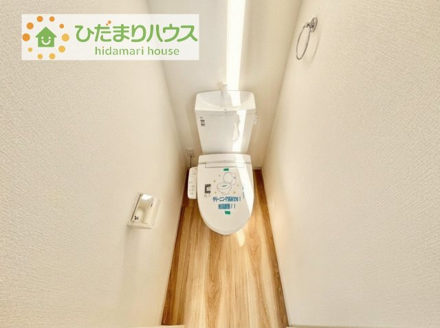 【トイレ】 | 土浦市上高津2期　新築戸建　1号棟 | トイレは1F、2F共に完備！取り合いになることがありませんね(^^)/