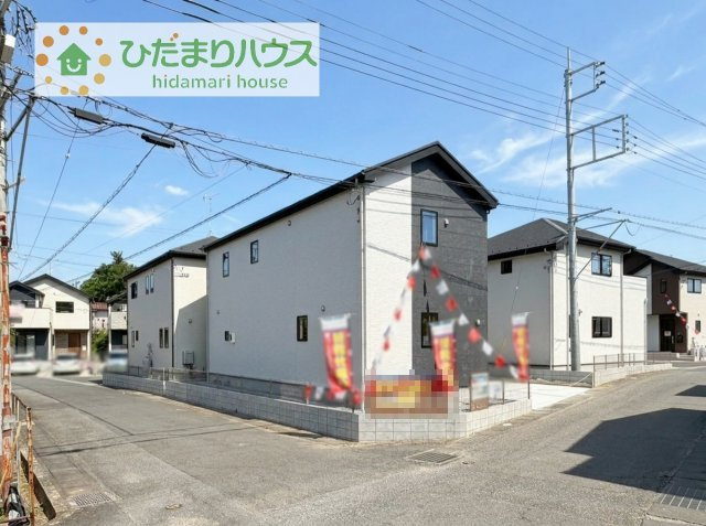 【外観】 | 土浦市上高津2期　新築戸建　1号棟 | たっぷりの陽光と心地よい風が舞い込む住まい♪