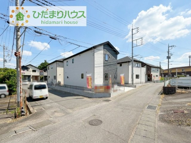 【前面道路含む現地写真】 | 土浦市上高津2期　新築戸建　1号棟 | 今から見たいも大歓迎！！お気軽にお問い合わせください！