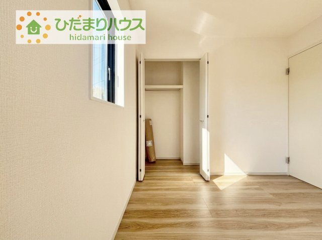 【収納】 | 土浦市上高津2期　新築戸建　1号棟 | 全室にクローゼットが付いていて、お部屋の住空間もスッキリ広々使えそうです(^^)