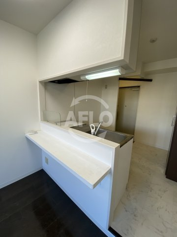 ラムアンドエヌエンタープライズのキッチン|ラムアンドエヌエンタープライズ　カウンターキッチン