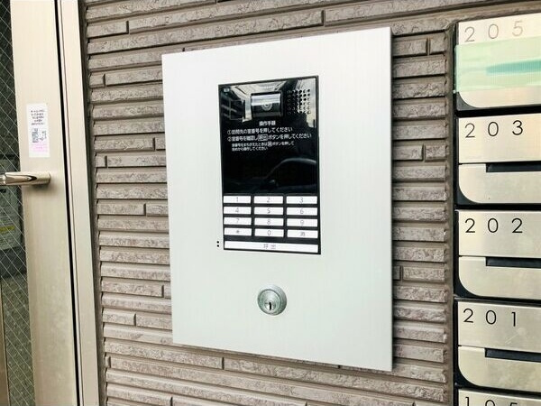 リアンハイム神宮前のセキュリティ