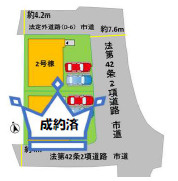 よかタウン／南区良町3丁目2期／2号棟の区画図