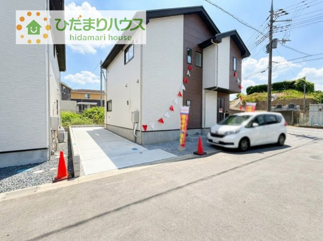 【駐車場】 | 土浦市上高津2期　新築戸建　3号棟 | マイホームなら駐車場代がかかりません！しかも、自宅の駐車場で洗車ができます！今までコイン洗車に行っていた手間も省けて、節約にもつながります(^^♪
