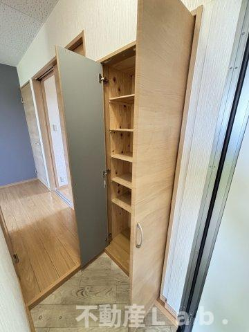モアハピネス松山の収納|※同一建物２階のお写真です。