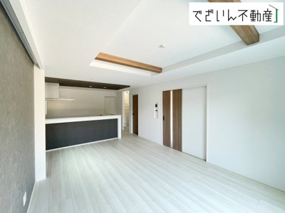 【居間・リビング】 | GRAFARE嵐山町菅谷4期　新築住宅 | ≪2号棟≫
現地(2026年8月撮影)