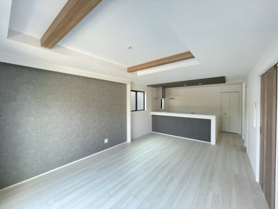 【居間・リビング】 | GRAFARE嵐山町菅谷4期　新築住宅 | ≪2号棟≫
現地(2026年8月撮影)