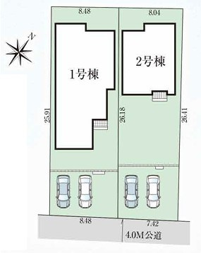 【区画図】 | GRAFARE嵐山町菅谷4期　新築住宅