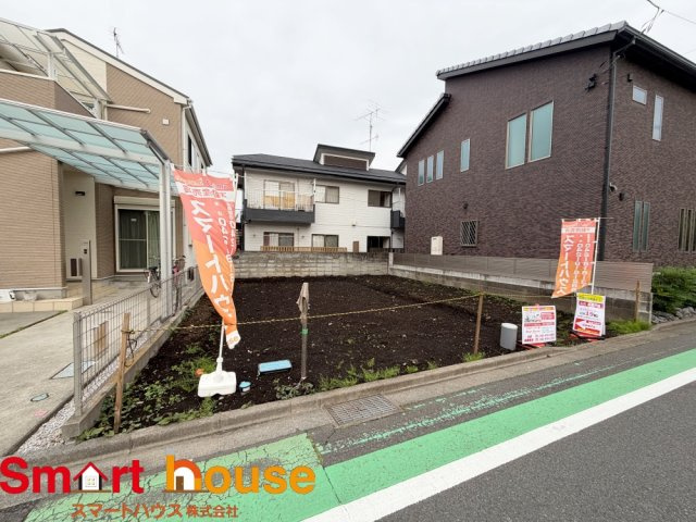 相模原市中央区星が丘3丁目　新築1棟の前面道路含む現地写真
