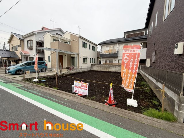 相模原市中央区星が丘3丁目　新築1棟の前面道路含む現地写真