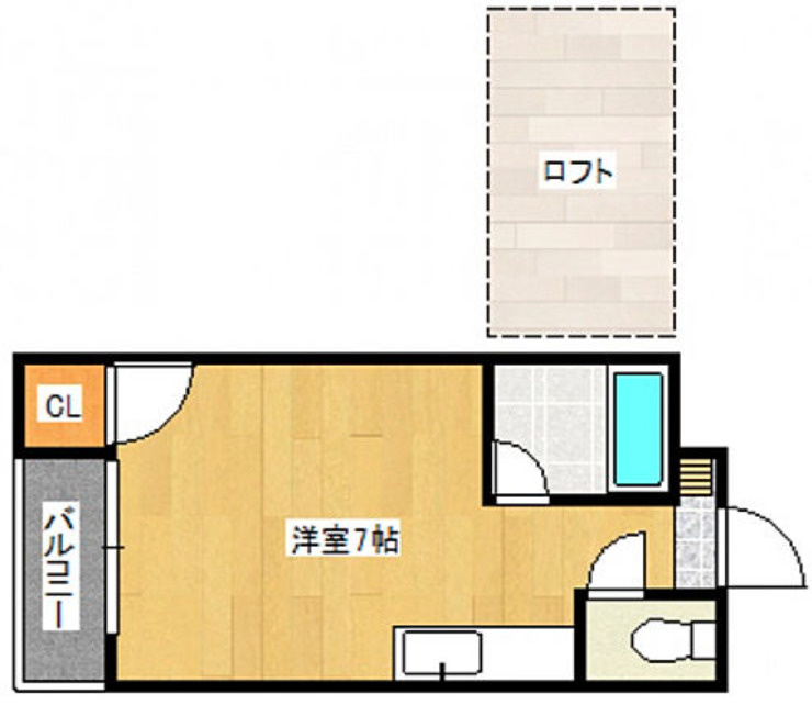 シャーミー諏訪野の間取り