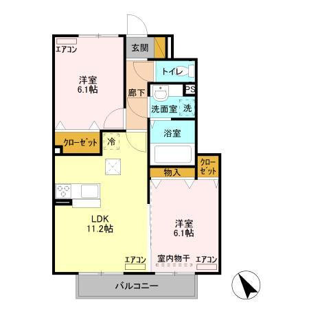 【間取り】 | シャインハイツ
