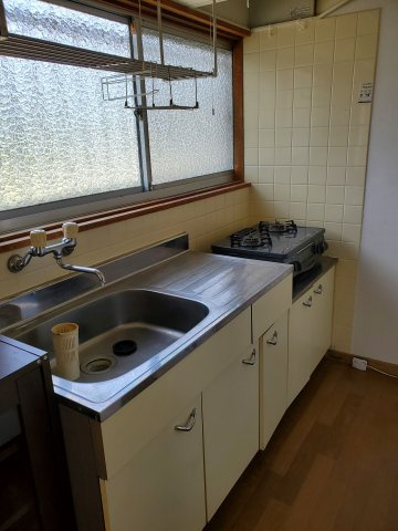 徳田第一アパートのキッチン