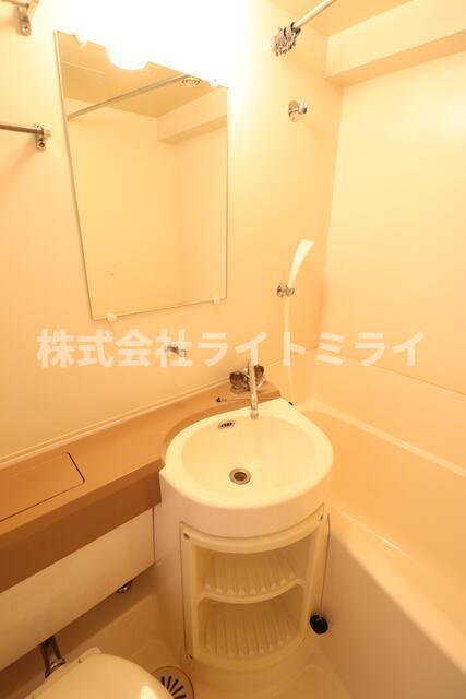 ダイアパレス東神田の洗面所| 