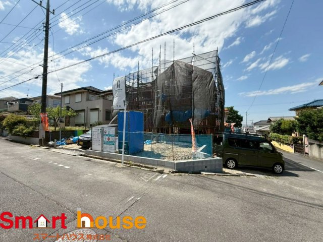 日野市平山　新築1棟の前面道路含む現地写真|土地面積234㎡で広々！