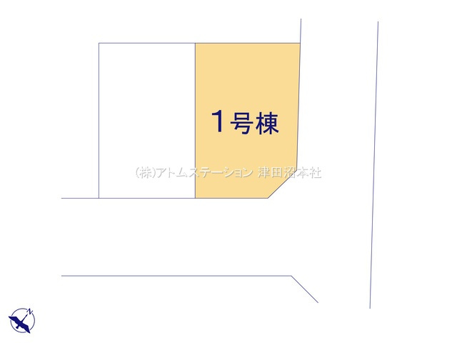 【区画図】 | アトムセレクト船橋市八木が谷109　2棟　1号棟