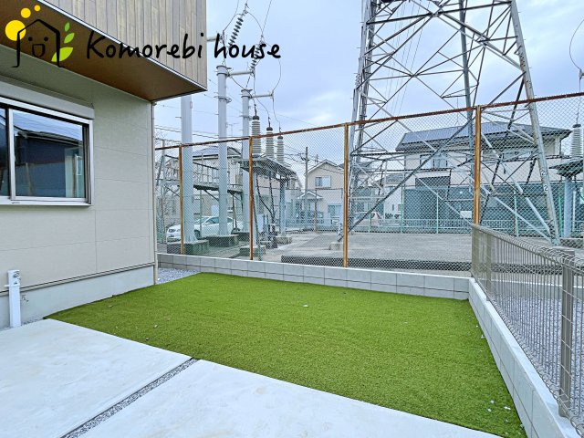 さいたま市大宮大和田町　新築一戸建て　グリーンガーデン　Aの庭|お庭でゆったりと過ごせます