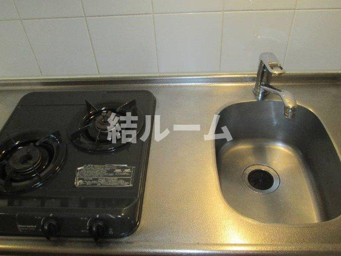 新宿区高田馬場４丁目の賃貸マンションのキッチン