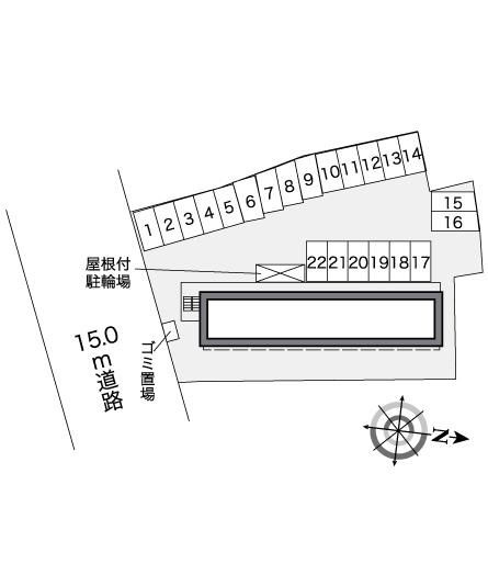 【区画図】 | レオパレスクエスト | 新潟　松浜　家具　家電　社宅　マンスリー