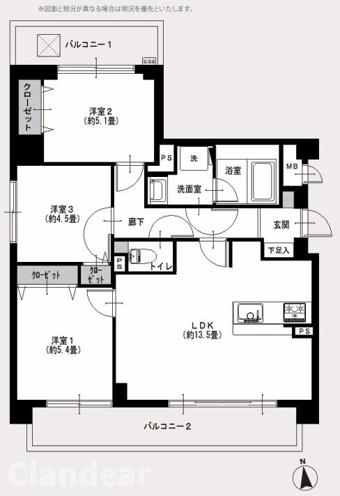 エンゼルハイム西新井大師の間取り|ドキドキの新生活も、安心してスタート。ぴったりの住まいを見つけませんか？クランディアが一緒に住まい選びをサポートします‼　まずは、お気軽にお問合せください　＃クランディア