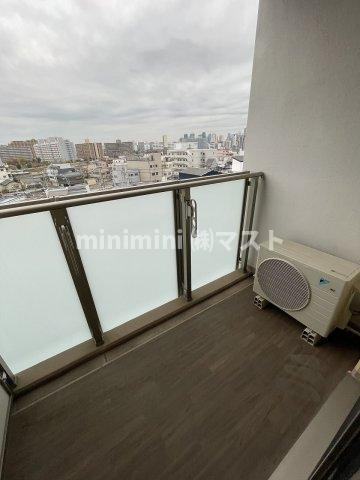 WOB西九条のバルコニー|※別号室参考写真