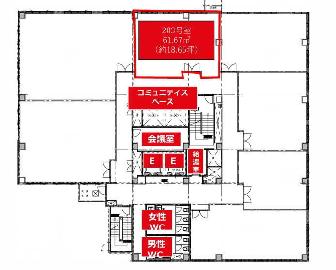 ＮＵＰ　ＢＵＩＬＤＩＮＧ　京都駅前の間取り